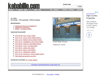 Tablet Screenshot of kebabille.com